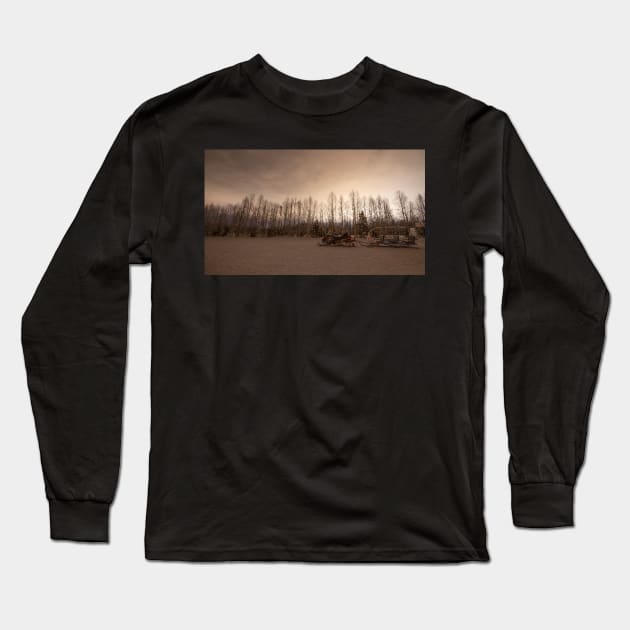 Searching for the Aurora Long Sleeve T-Shirt by Memories4you